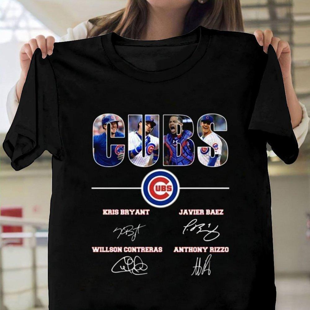 Chicago Cubs Greatest Star Signature Shirt